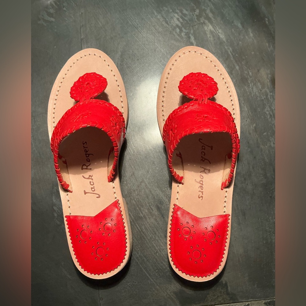 ‼️NEW Jack Rogers Red Sandals